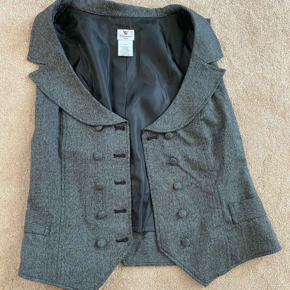 Women’s Tweed Vest size 16